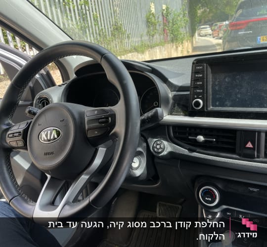 הגה רכב קיה, מסך מולטימדיה וכפתורי שליטה